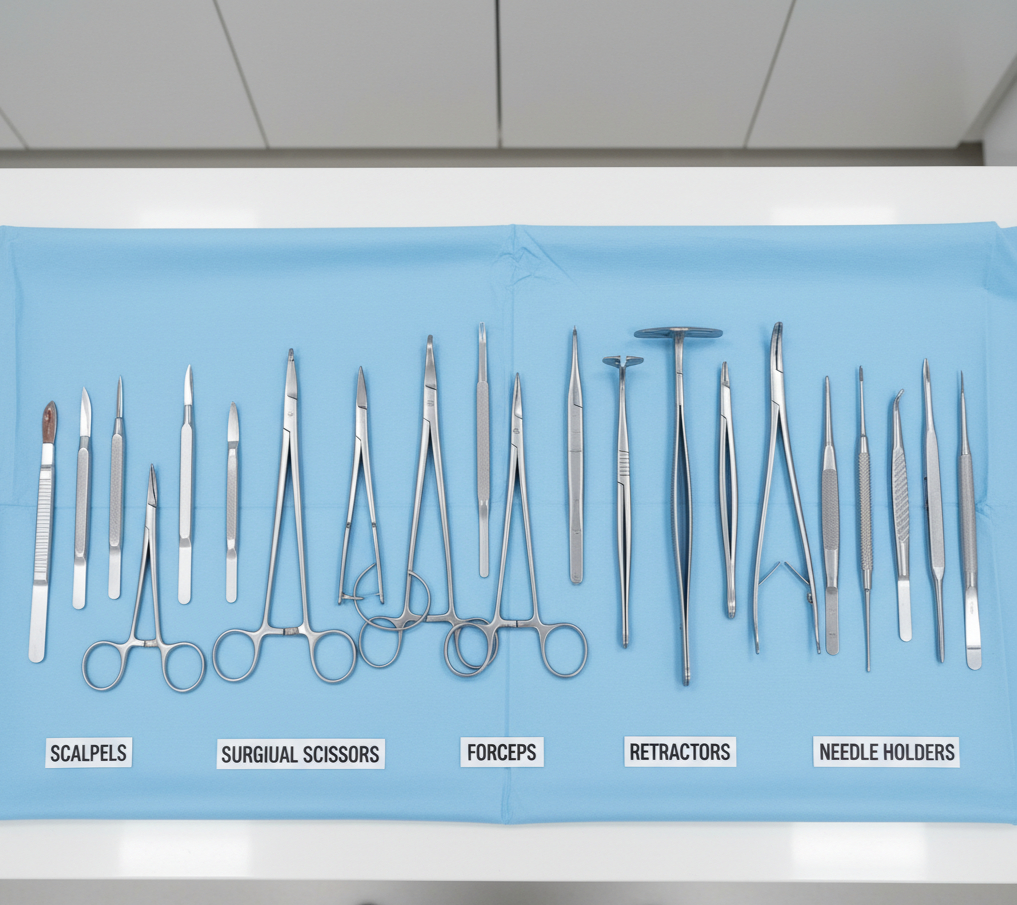 Pictures and Names of Surgical Instruments