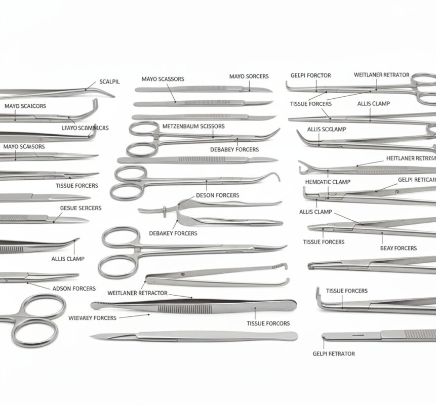Surgical Instruments Images and Names
