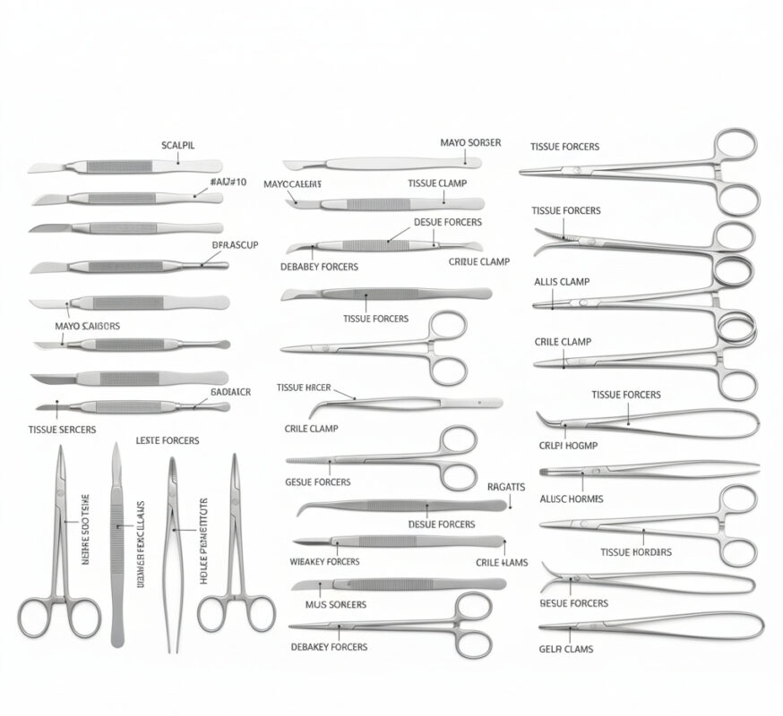 Surgical Instruments Name: Complete Guide with Categories
