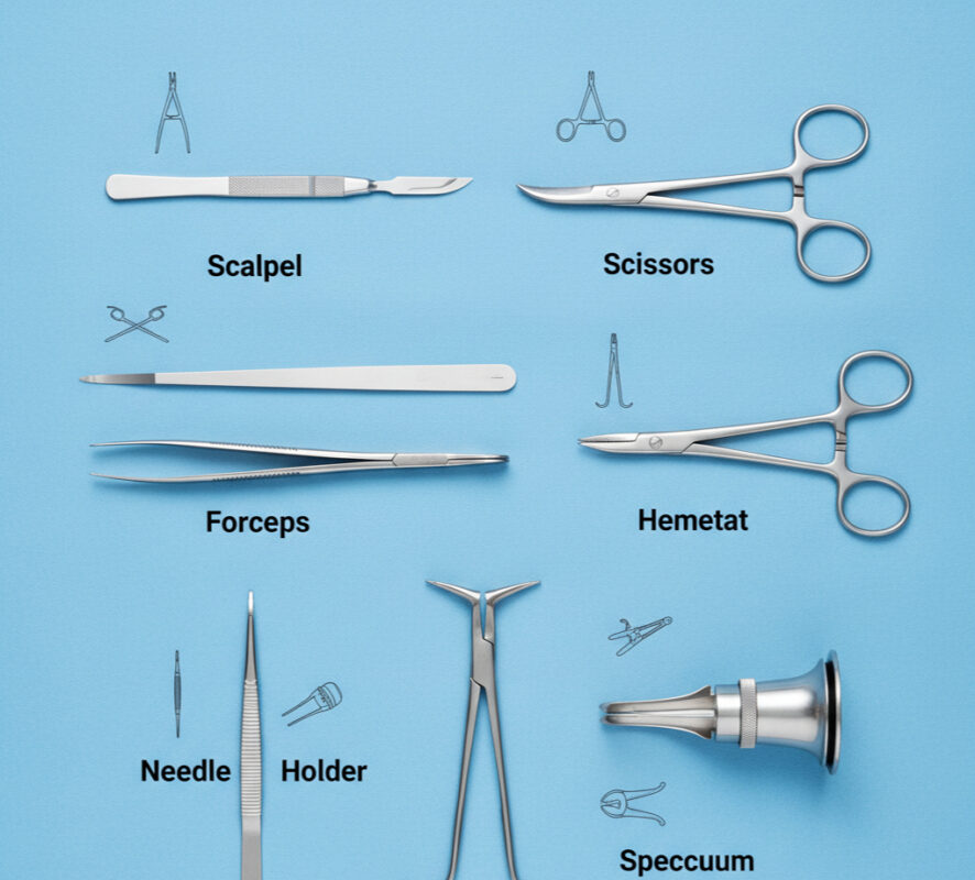 Surgical Instruments Name and Picture