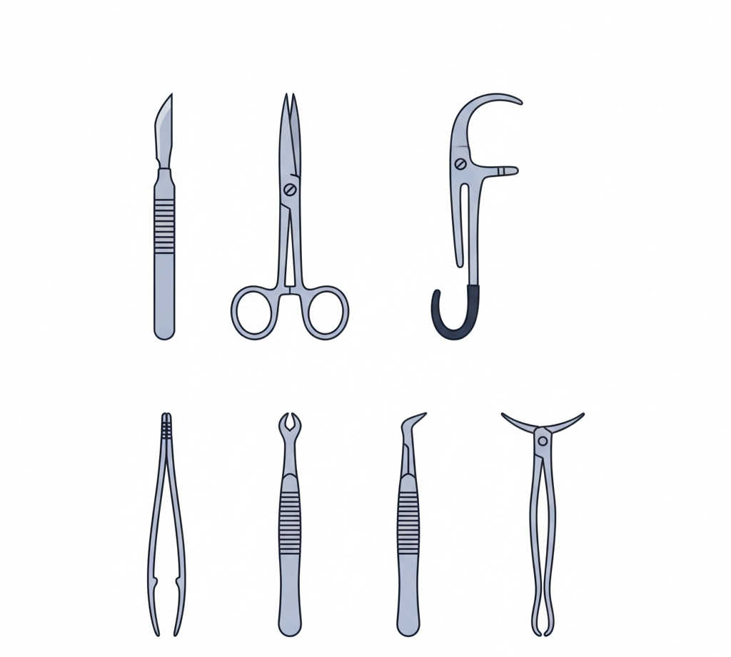 Surgical Instruments Clip Art