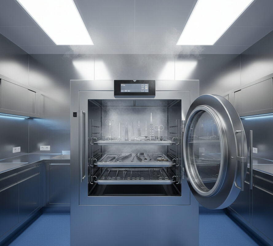 Steam Sterilizer for Surgical Instruments