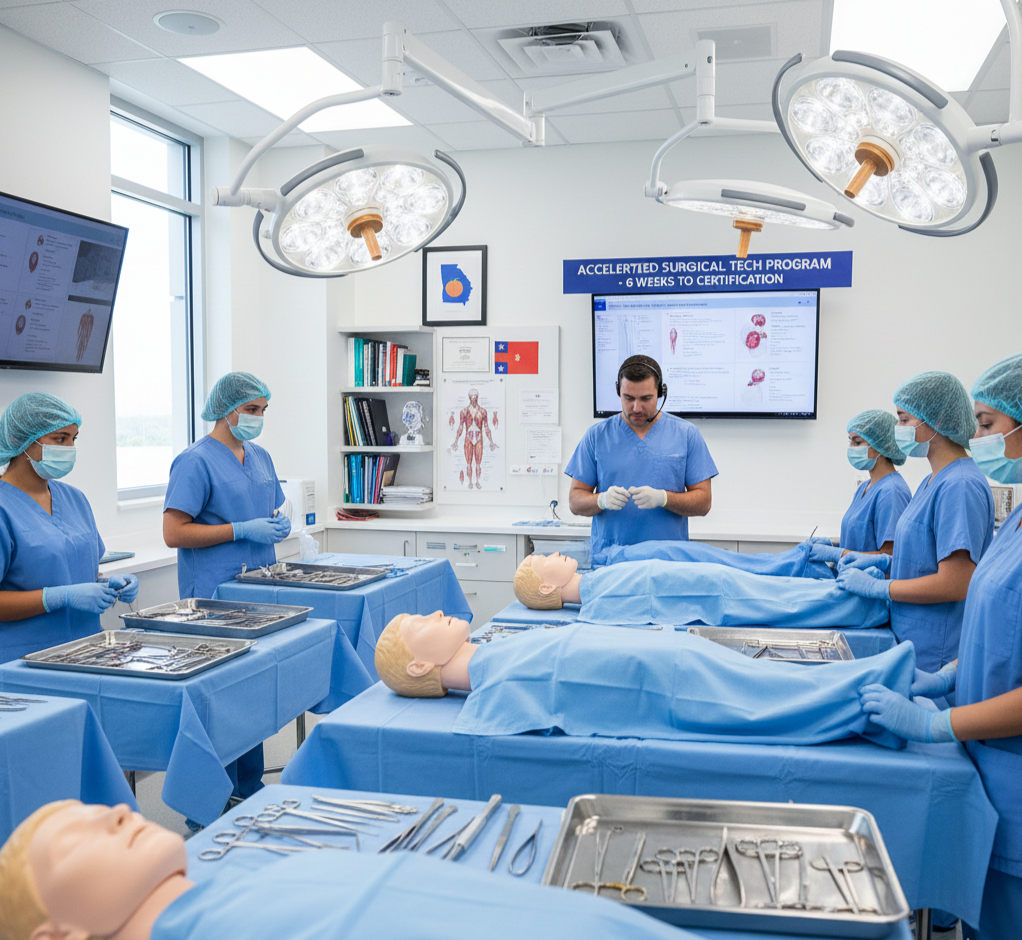 6 Week Surgical Tech Program Georgia: