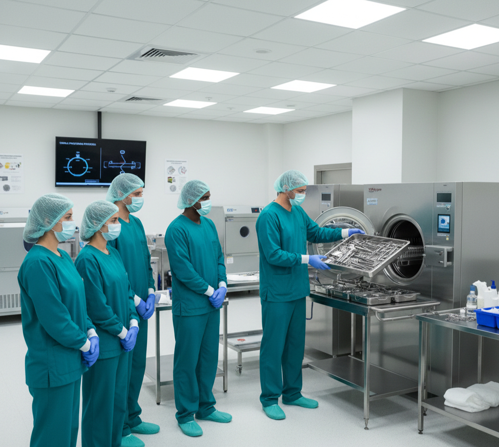 Sterilizing Surgical Instruments Training: