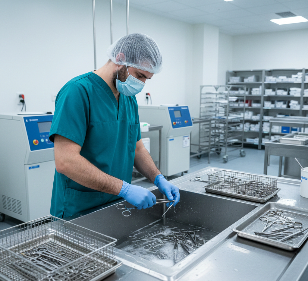 Surgical Instrument Cleaner Job