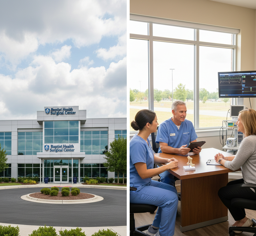 baptist health surgical clinic of central arkansas