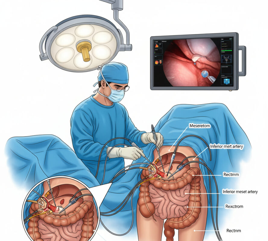 anterior resection surgical steps