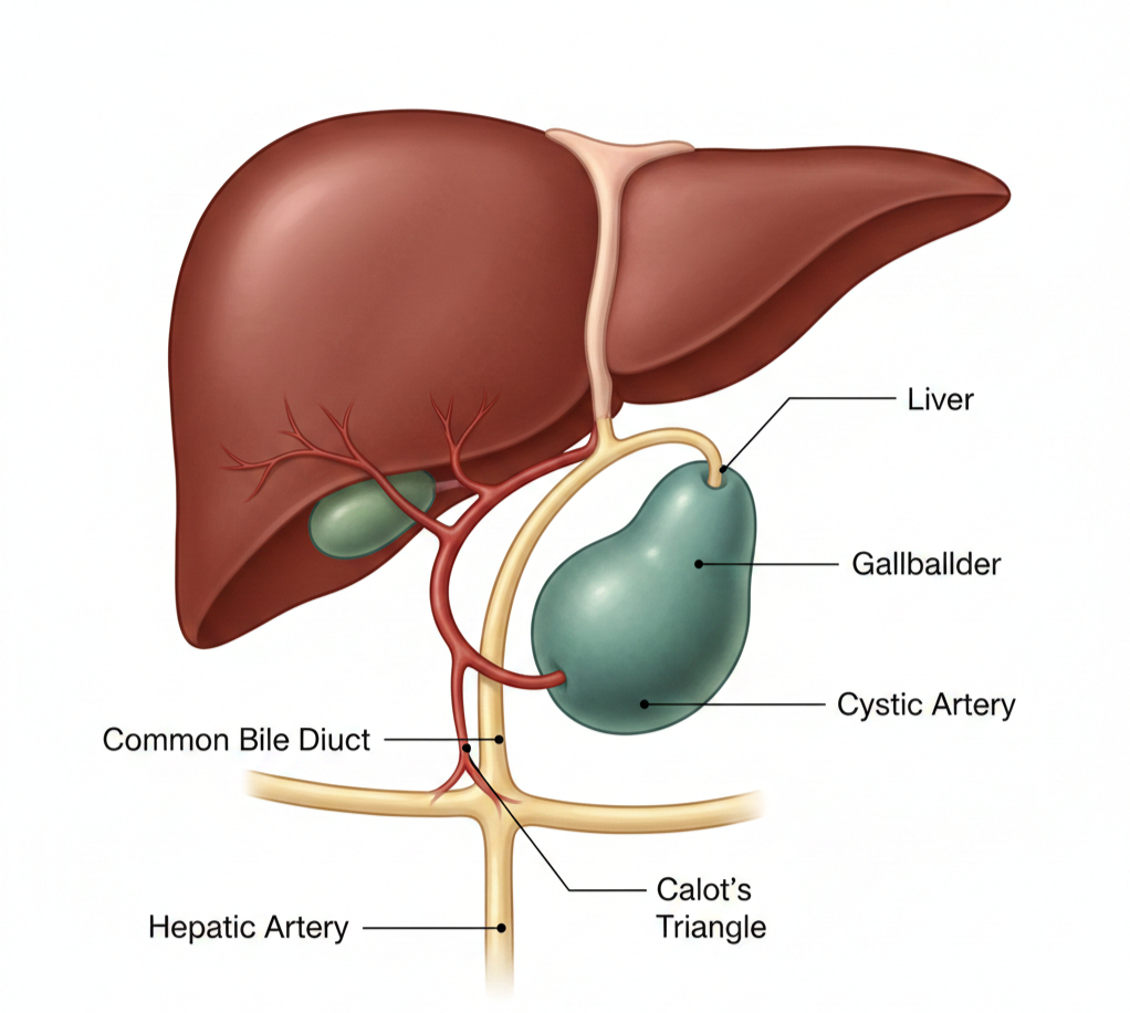cholecystectomy surgical anatomy