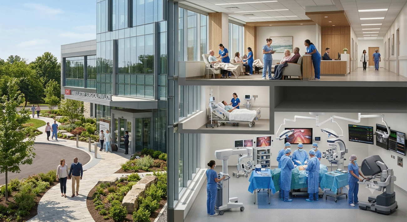 ambulatory surgical pavilion at robert wood johnson
