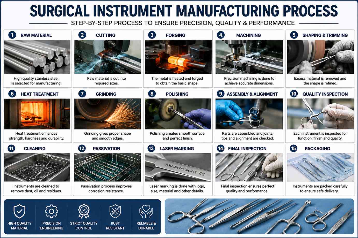 Surgical Instrument Manufacturing Process
